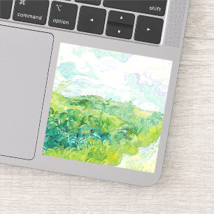 Van Gogh. Green Wheat Fields Auvers. Impressionism