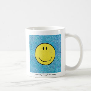 van gogh happy face mug