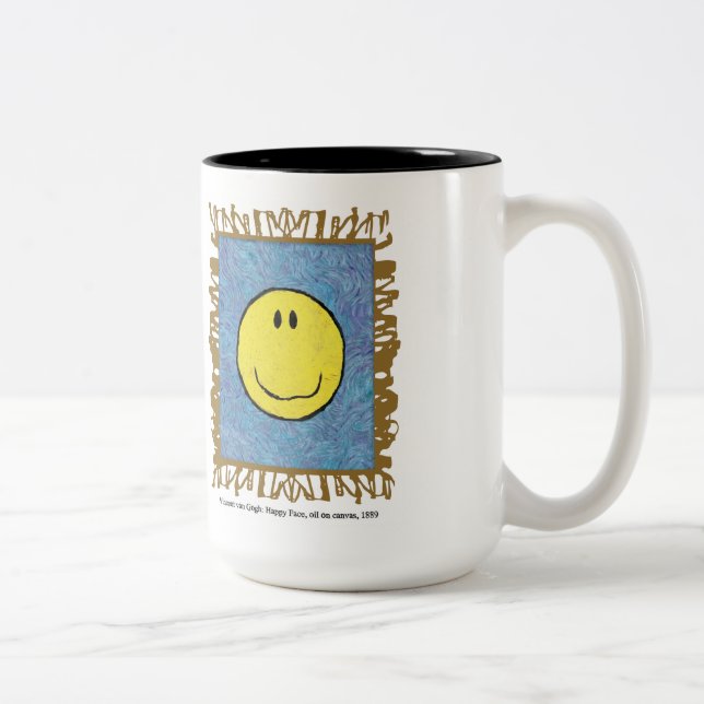 van gogh happy face mug (Right)