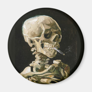 Van Gogh - Head of a Skeleton Magnet