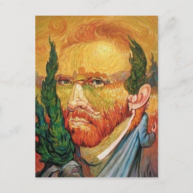 Van Gogh Illusion Card (Front)