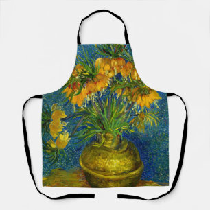 Van Gogh Imperial Fritillaries  Apron