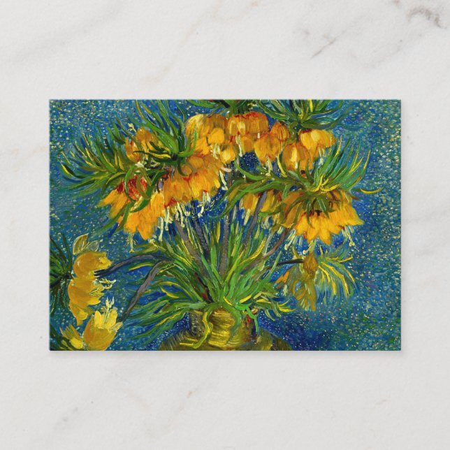 Van Gogh Imperial Fritillaries  Enclosure Card (Front)