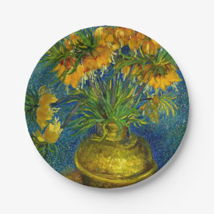 Van Gogh Imperial Fritillaries  Paper Plate