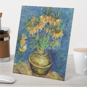 Van Gogh - Imperial Fritillaries Pedestal Sign