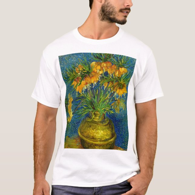 Van Gogh Imperial Fritillaries  T-Shirt (Front)