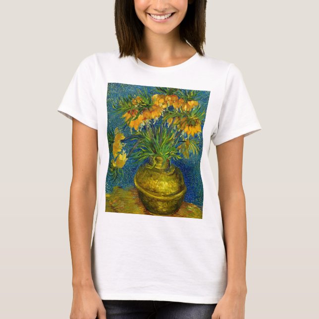 Van Gogh Imperial Fritillaries  T-Shirt (Front)