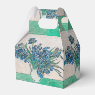 Van Gogh Iris Vase Painting Impressionism Favour Box