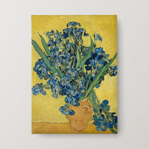 Van Gogh Irises - Bold Blue & Yellow Art
