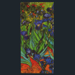 Van Gogh - Irises, famous painting, Wood USB Flash Drive<br><div class="desc">Vincent van Gogh's popular painting,  Irises</div>