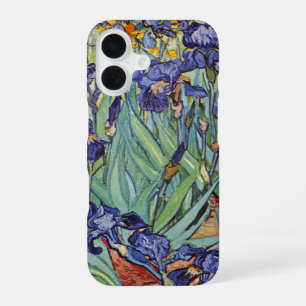 Van Gogh Irises Impressionist Painting iPhone 16 Case
