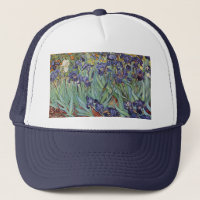 Van Gogh Irises Impressionist Painting