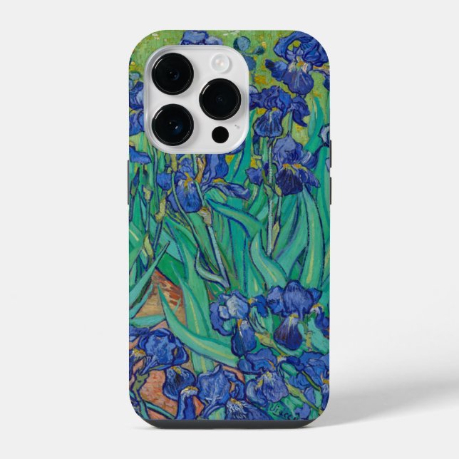 Van Gogh Irises iPhone Case (Back)