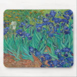Van Gogh Irises Mouse Pad<br><div class="desc">Irises by Vincent Van Gogh</div>