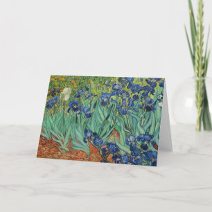 Van Gogh Irises , Notecard