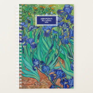 Van Gogh Irises Painting Planner