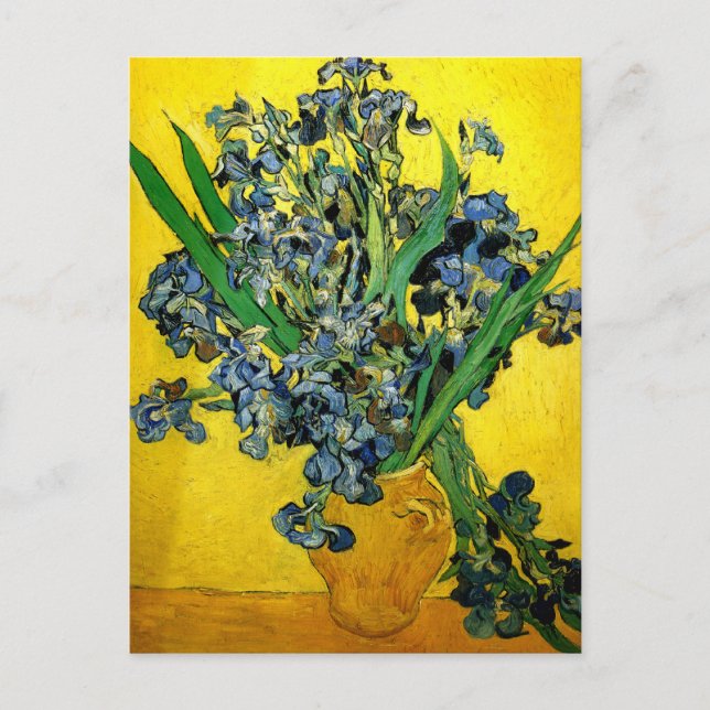 Van Gogh: Irises Postcard (Front)