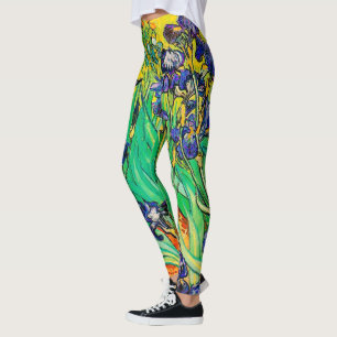 Van Gogh Irises/Purple/St. Remy Leggings