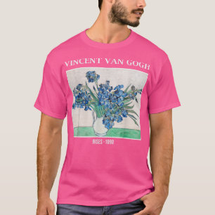 Van Gogh Irises Starry night Vintage famous Art Pa T-Shirt