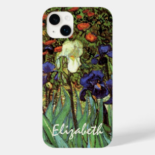 Van Gogh Irises, Vintage Garden Fine Art Case-Mate iPhone 14 Plus Case