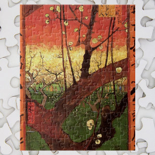 Van Gogh Japanese Flowering Plum Tree, Fine Art Jigsaw Puzzle