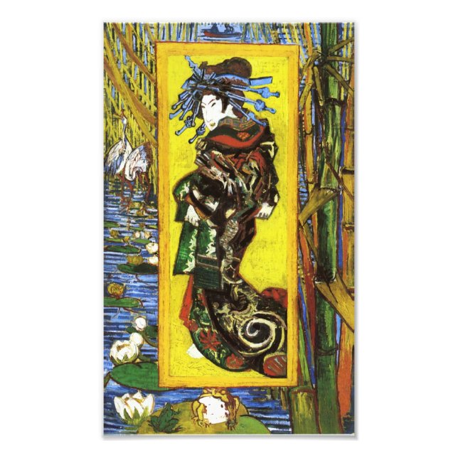 Van Gogh Japonaiserie Oiran Print (Front)