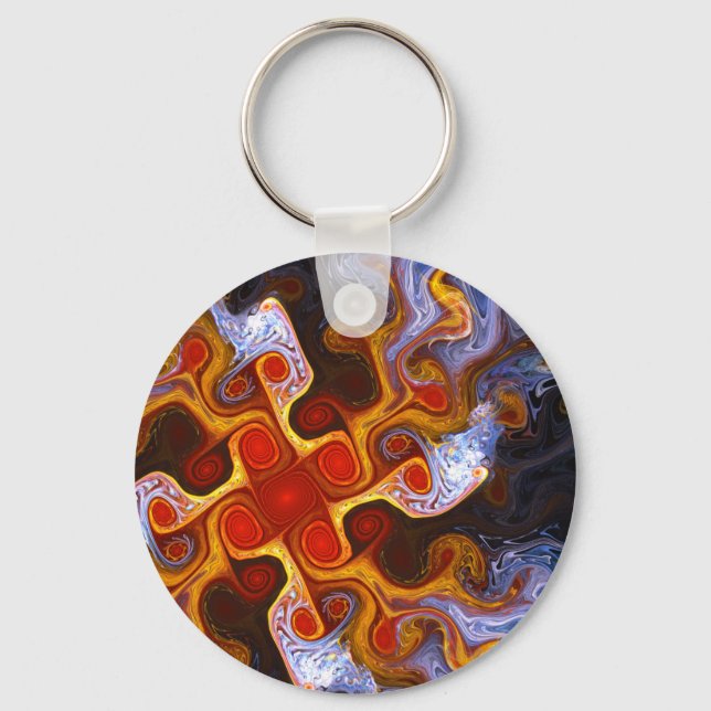 Van Gogh Key Ring (Front)