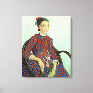 Van Gogh   La Mousmé Canvas Print