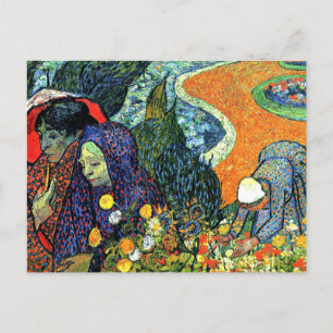 Van Gogh - Ladies of Arles, Postcard