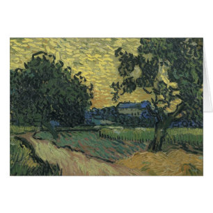 Van Gogh Landscape at Twilight