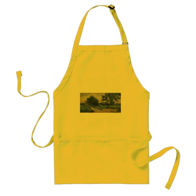 Van Gogh Landscape at Twilight Standard Apron (Front)
