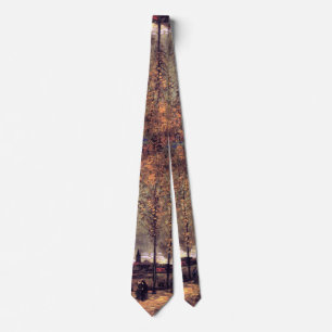 Van Gogh - Lane With Poplars Tie