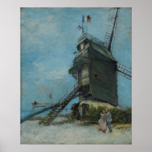 Van Gogh - Le Moulin De La Galette Poster