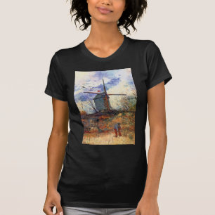 Van Gogh - Le Moulin De La Galette Windmill T-Shirt