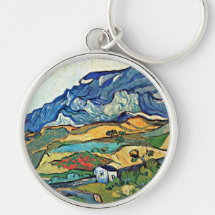 Van Gogh - Les Alpilles Mountain Landscape, Key Ring
