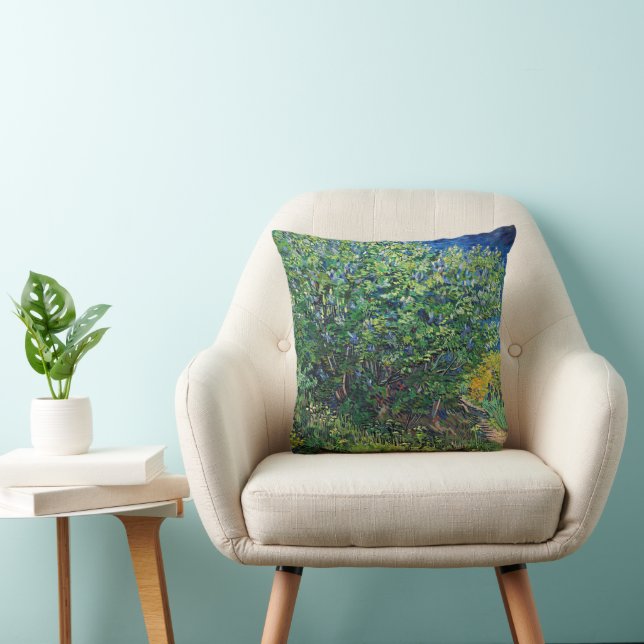 Van Gogh - Lilac Bush Cushion (Chair)