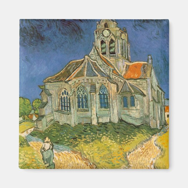 Van Gogh Mansion Magnet (Front)