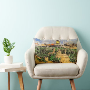 Van Gogh Mill of Alphonse Daudet at Fontevielle Lumbar Cushion