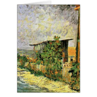 Van Gogh - Montmarte Path with Sunflowers,