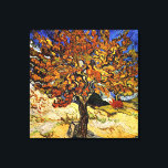 Van Gogh - Mulberry Tree, fine art Canvas Print<br><div class="desc">Mulberry Tree,  fine art landscape painting by Vincent van Gogh</div>