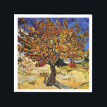 Van Gogh - Mulberry Tree, fine art Napkin<br><div class="desc">Mulberry Tree,  fine art landscape painting by Vincent van Gogh</div>