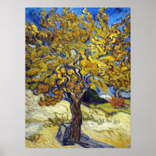 Van Gogh Mulberry Tree Impressionism Art Poster