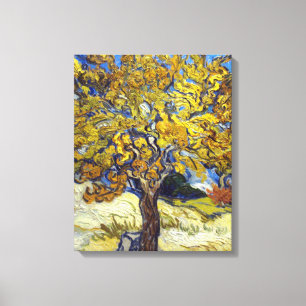 Van Gogh Mulberry Tree Masterpiece Art Canvas Print