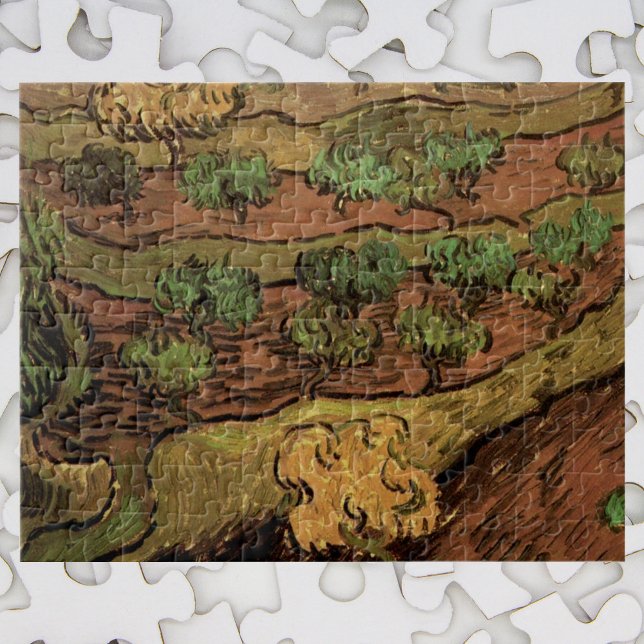 Van Gogh Olive Trees Against a Slope of a Hill Jigsaw Puzzle (Creator Uploaded)