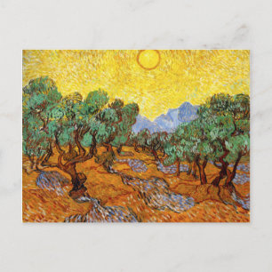 Van Gogh Olive Trees Postcard