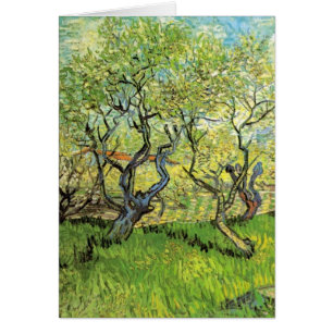 Van Gogh Orchard in Blossom, Vintage Fine Art