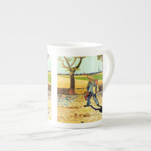 Van Gogh: Painter on His Way to Work Bone China Mug