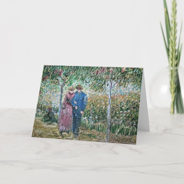 Van Gogh Painting Birthday Card (Front)