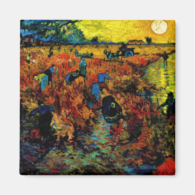 Van Gogh Painting Magnet (Front)