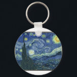 Van Gogh Paintings: Starry Night Van Gogh Key Ring<br><div class="desc">Enjoy the beauty of Vincent Van Gogh paintings any time. One of the most famous paintings,   Starry Night Van Gogh is a classic masterpiece. Now you can enjoy Vincent Van Gogh Starry Night any time.</div>